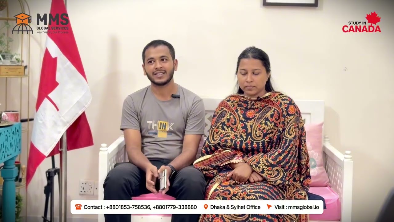 আসুন তন্বী আপু ও নাঈম ভাইয়ার কাছে থেকে শুনি তাদের  কানাডা স্টুডেন্ট ভিসা পাওয়ায় গল্প